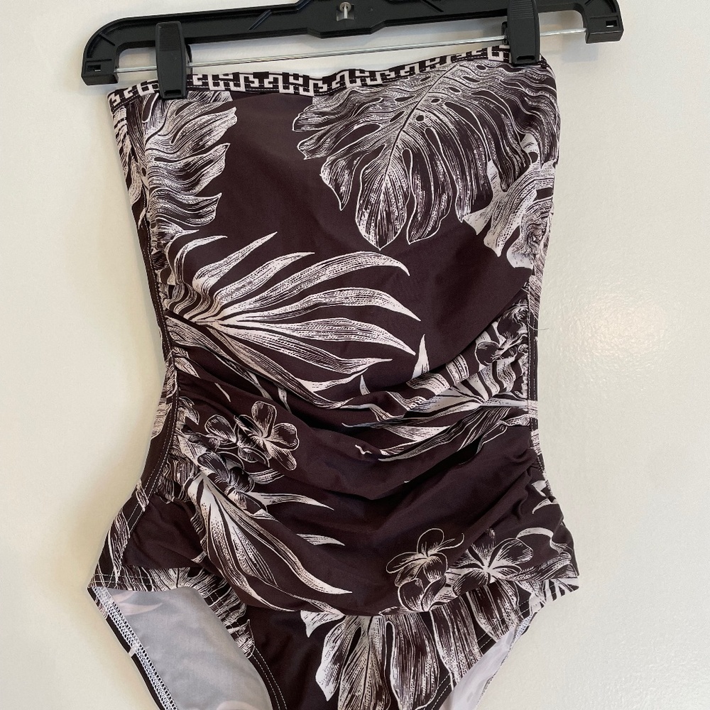 Strapless one-piece bathing suit - Tommy Bahama Sz 8